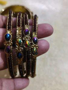 Exquisite Embellished Bangles