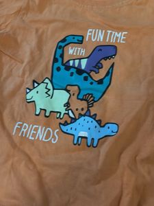 Cute Dinosaur T-Shirt &amp; Shorts Set