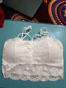 White Lace Bralette