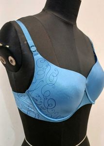 branded Elegant Blue Bra 36B