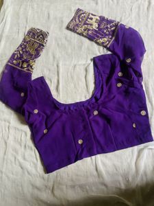 Royal Purple heavy Embroidered Lehenga Choli Set💜