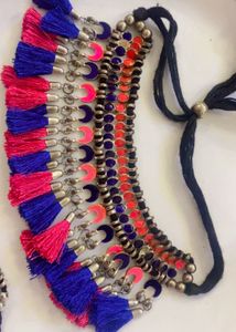 Boho Tassel Choker Necklace