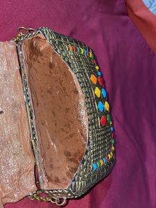 Vintage Beaded Shoulder Bag
