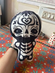 Day of the Dead Skull Plush Toy
