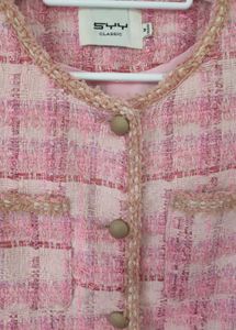 👛Korean tweed coat