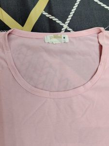 Cute Meow Cat Print Pink Dress