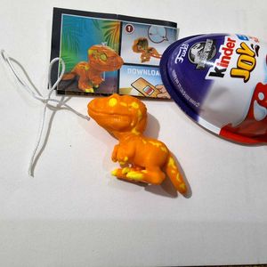 Kinder Joy Jurassic World – Yellow Velociraptor
