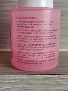 Face Canada Pink Aloe Vera Fresh Eye Serum