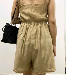 Women's Smocked Top Jumpsuit