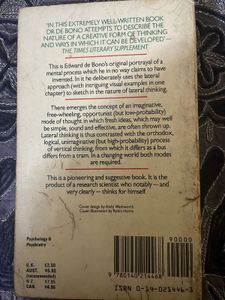 The Use of Lateral Thinking by Edward de Bono