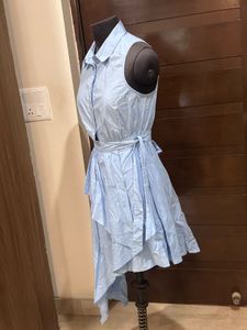 Anthropologie Maeve Asymmetrical Sleeveless Shirt