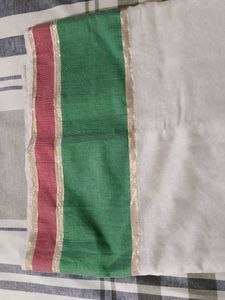 White Silk 9 Mtr Matirial