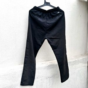 Black  Relaxed Fit Pants