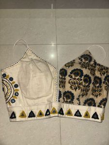 Navratri free size Embroidered Ethnic Blo