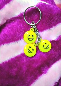 Smiley Key Chain 😄