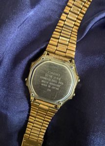 Casio Vintage Digital Watch - Gold