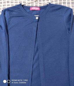 Navy Blue Shrug