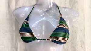Striped Bikini Top