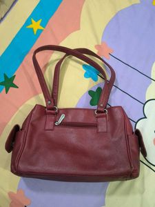 Burgundy Handbag