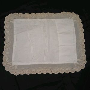 White Baby Pillow Cover Multiple Pieces Available