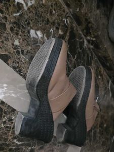 Comfortable Beige Clogs