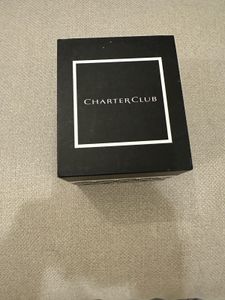 Charter Club Crystal-Studded Ladies Watch