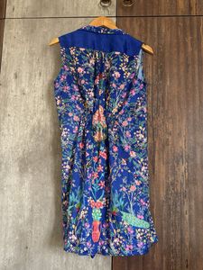 Shaye Blue Floral Print Dress