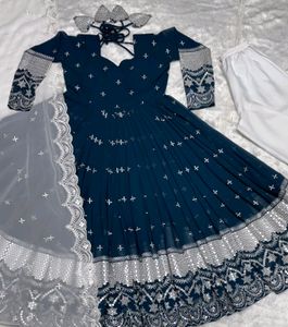 PREMIUM READYMADE ANARKALI SUIT SET