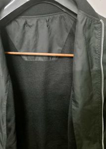 Men's Black Bomber Jacket