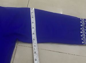 Blue Sharara Set (L)clearing soon
