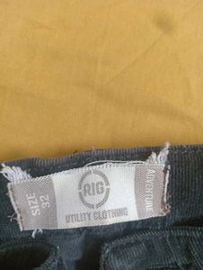 Black Corduroy Flare Pants