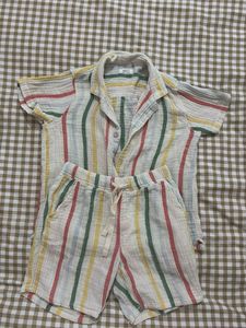 Striped Pajama Set for Girls