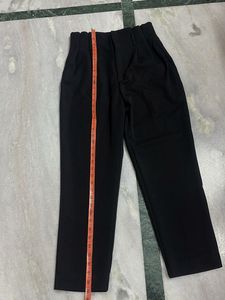 Classic Black High-Waisted Pants