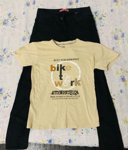 Kids T-shirt And Jean