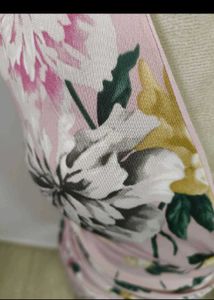 Floral Wrap Dress with Ruching