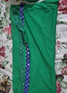 Elegant Green &amp; Blue Ethnic kurta set