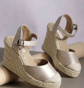 Stylish Wedge Espadrille Sandals