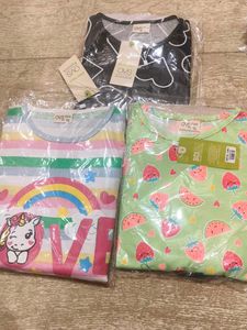 3 combo cute shorts sets