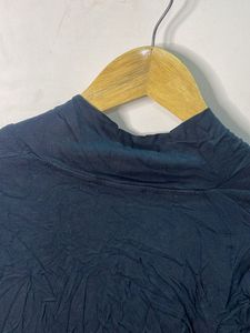 Marks &amp; Spencer Black Tie Neck Top