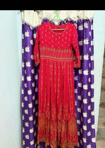 Beautiful Red Ethnic Gown