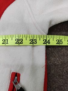 Red &amp; White Track Jacket