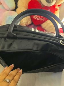 Classic Black Duffle Bag