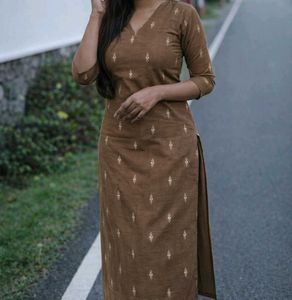 Elegant Brown Kurta