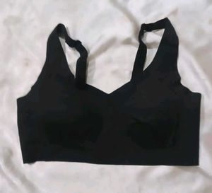 Comfortable Black Sports Bra