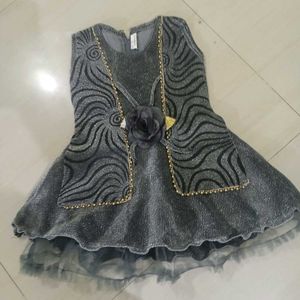 Sparkly Grey Party Dress