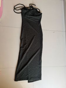 Stylish Spaghetti Strap Maxi Dress