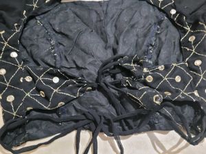Black Mirror Work Blouse