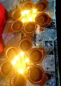 12 Royal Sensor Diyas For Decorate home