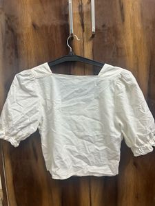 off white casul cotton top
