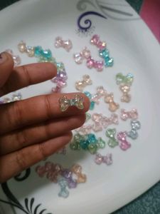 Kawaii Bow Charms (55 pieces)